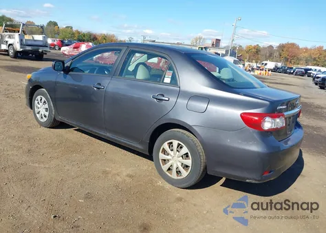 2011 Toyota Corolla Le from USA, damaged, VIN JTDBU4EE2B9156712